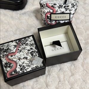 Gucci Sterling Silver 925 Necklace with Jewelry Box Set